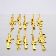 Peace Elite Alloy Mini Weapons 98K Mini Gun AWM Model School Peripheral Student Toy Small Pendant