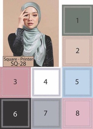 TUDUNG PLAIN BORDER ARIANI