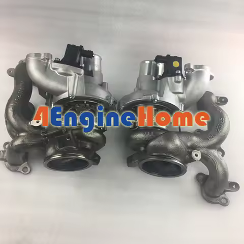 Twin Turbochargers RHF5 Bi-Turbo 297712 297711 Turbo for Maserati Q4 V6 3.0L 4WD/2WD Engine M157, 32