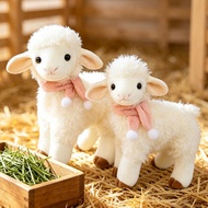 Cute Little sheep Doll Plush Toy sheep Standing sheep Doll Zodiac Lamb Pillow Comforting Doll 2026.8