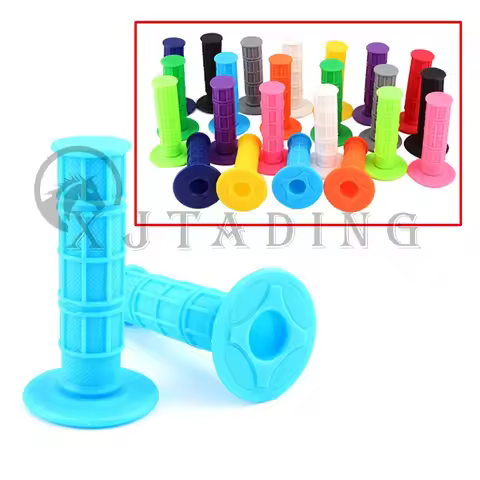 7/8'' 22mm Universal Motorcycle Grips handle Grip Rubber For Kawasaki ZX6R ZX7R ZX10R ZX14R ZX12R KX