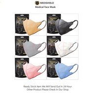 Medishield Premium Medical 6D Face Mask (10pcs) Adult Earloop