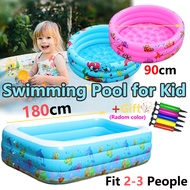 Inflatable Pool For Baby Swimming Pool Kids Cartoon Outdoor Portable Swimming Pool For Kids 90CM