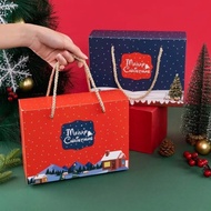 (GB96) Christmas square gebel Gift box