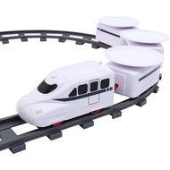 Sushi Train Toys Rotating Table Food Train with Plates Electric Sushi Track Train Conveyor DIY Party