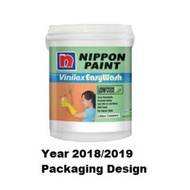 Nippon Paint Easywash Easy Wash Interior Wall Paint 18L / Cat Dalam Dinding Rumah 18L- 18 Liter