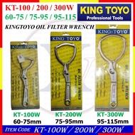 KT-100W (60 - 75MM) KT-200W (75-95MM) KT-300W (95-115mm) KINGTOYO OIL FILTER WRENCH KING TOYO JAPAN 