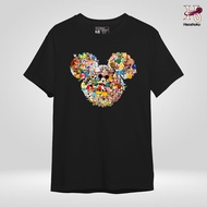 Haoshoku Premium Original Mickey Mouse Men's and Women's T-Shirts - Couple T-Shirts - Screen Printed