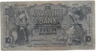 Uang Kuno Seri Wayang 10 Gulden 1933