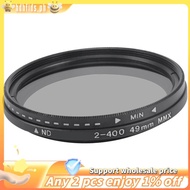 ND2-400 Neutral Density Fader Variable ND Filter Adjustable 49mm Filter for  for   Camera Lens