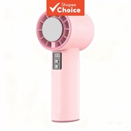 GFS006 Mini Handheld Fan: 10x Enhanced Airflow, 199-Level Wind Speed ​​Adjustment, Cooling Effect