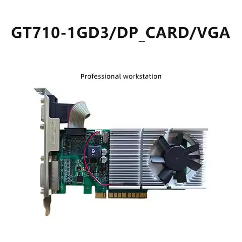 GT710-1GD3/DP_CARD/VGA & GT710-SL-1GD5-BRK & GT710-4H-SL-2GD5 GT710 1GB/2GB GDDR5 32/64bit graphics 