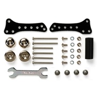 TAMIYA Silver Plated Side Mass Damper Set [15459: ️620] (for AR Chassis)