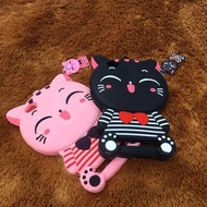 GANTUNGAN Case 4D DOLL MIMI CAT CAT HANGING J1 ACE J1 2015 2016 J3 2015 2016 J5 PRO 2018 A7 2017