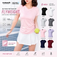 High Quality Vsmash Sportswear FLYWEIGHT Women's Sports T-shirt - Stretchy, Lightweight, Cool, Gym R