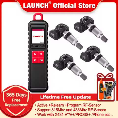 LAUNCH X431 I-TPMS TPMS Tire Pressure Diagnostic Tools Active/ Relearn/Program 315Mhz 433Mhz RF-Sens