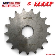 S-TEEL Front Spocket 525 - 17T / Motorcycle for TRIUMPH