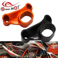 Logo DUKE 790 Motorcycle Accessories Aluminum Exhaust Pipe Bracket Fixed Ring Support Bracket for KT
