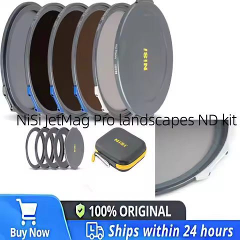 NISI JetMag Pro VND Mist Creator Filter Kit, 1-9 Stops True Color VND + FS ND16 + Black Mist 1/8, 67