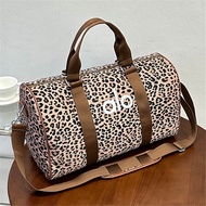 A alo Fitness Handbag Leopard Print Large Capacity Travel Bag-ALO Yoga Bag