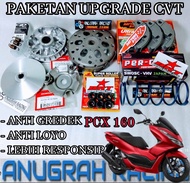 PAKET FULL UPGRADE CVT KIRIAN ANTI GREDEK PCX 160 VARIO 160 ADV 160 MANGKOK GANDA CUSTOM BOLONG ROLL