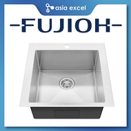 FUJIOH FZ-SN50-S43T 53CM SINGLE BOWL TOP MOUNT STAINLESS STEEL KITCHEN SINK