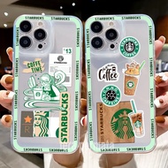 Case custom Starbucks softcase procamera latest clear (LPK49) suitable for 0pp00 a3s a52 a53 a54 a74