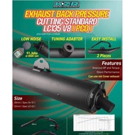 [READY STOCK] KZR Back Pressure Exhaust LC135 V8 32MM | Ex Pipe Cutting STD BP | Plug & Play