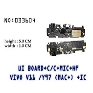 (ORIGINAL) BOARD CAS MIC HF VIVO V11 Y97 (MAC+) IC FULL IC ORI BOARDCAS Original CHARGER HEDSET HEAD