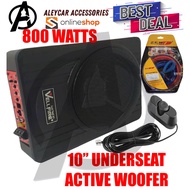 10" 1000watt VELLFIRE USA DESIGN Underseat Active Woofer Sub Woofer