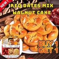Red Date and Yam Walnut Cake/flavor mix Walnut Date wheat Pie Biscuits