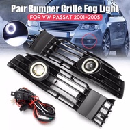 ไฟตัดหมอกกันชนหน้ากระจังพร้อมไฟ LED สำหรับ B5 VW Passat B5.5 2001-2005