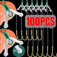 Silicone Fishing Hook Separator Anti Entangle Line Divider 2 Sizes Small Large Set for Fishing Tackl