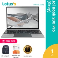 JOI Book 200 Pro [Grey / Silver] + JOI Backpack + Extended Warranty + Microsoft 365 Personal ESD