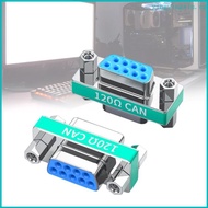 YIN 2PCS DB9pin Adapters 120Ω Resistor Reversible Configuration DB9pin Connectors