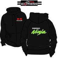 Kawasaki Ninja Hoodie Jacket with Zipper