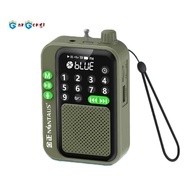 C90 Mini Pocket FM Radio Digital Radios Receiver Wireless Bluetooth MP3 Speaker with LED Display Rec