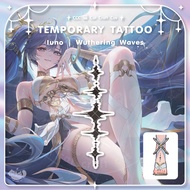 Iuno Yuno Wuthering Waves Tattoo Temporary Watermark Cosplay | CCC