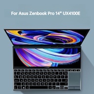 laptop Keyboard Cover skin Protector For Asus Zenbook Pro 14 Duo OLED UX4100E UX4100EA 14inch Soft S