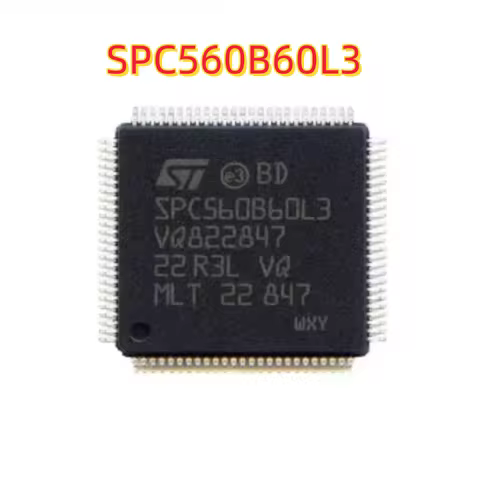 1pcs New Original SPC560B60L3 MCU Chip QFP-100 New Land Rover KVM smart box fragile CPU Computer Boa