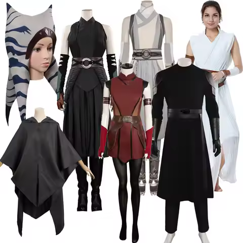 Baylan Cos Skoll Cosplay Fantasy Asoka Costume Adult Rey Dress Uniform Cloak Jumpsuit Men Women Hall