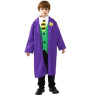 Cosplay Costume Purple Joker Heath Ledger