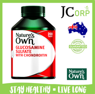 Nature's Own Glucosamine Sulfate with Chondroitin 200 Tablets (Previously 100 Tablets)