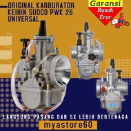Karburator Karbu Carburator Karbulator PWK 26 PWK26 SUDCO Keihin Original Universal Sparepart Mesin
