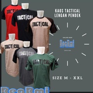 PROMO BAJU KAOS TACTICAL LENGAN PENDEK POLOS VELCRO MURAH