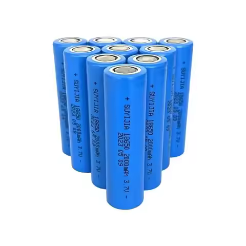 18650 2000mah Rechargeable Battery 3.7V Lithium-ion Battery Pointer Doorbell Flashlight Lithium Batt
