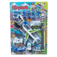 Airplane Airport Track Toy Bonus Airport Map