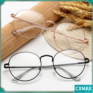 CVMAX Round Glasses Oversized Vintage   Fashion  Glasses