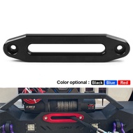 【VVL】-10 Inch 12000 Winch Rope Guide Hawse Aluminum Fairlead for Off Road 4WD Rope Silver Rope Guide