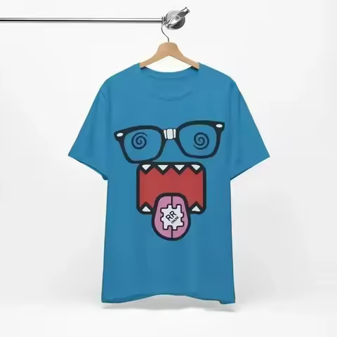 Dizzy Domo Kun T shirt Emo Scene y2k Fashion